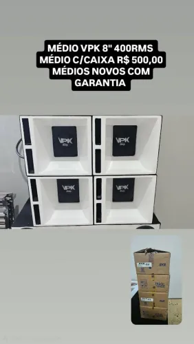 MÉDIOS VPK 8 400RMS