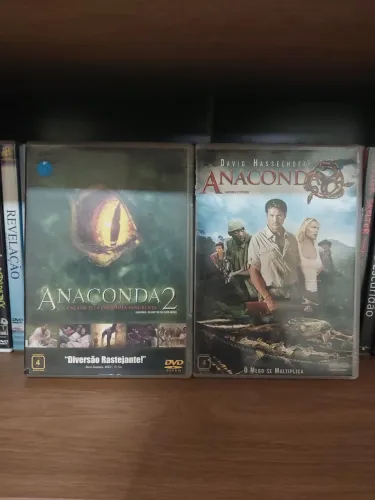Anaconda 2 e 3 - DVD Original - Suspense/Terror