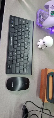 Kit Teclado e Mouse sem fio 2.4 GHz Hmaston