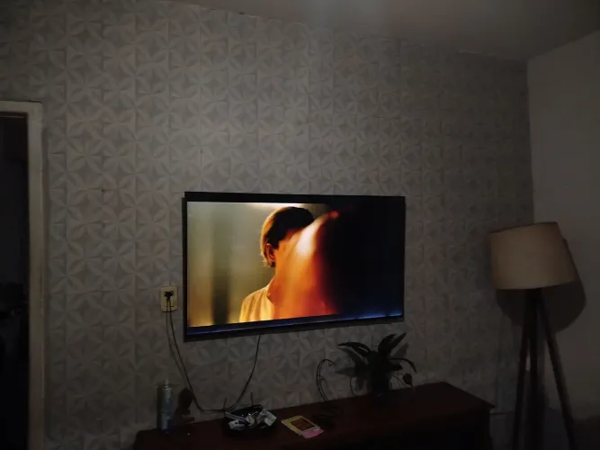 Tv 55 4 k tela cristal