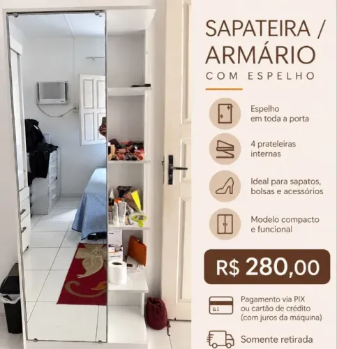 SAPATEIRA/ARMARIO
