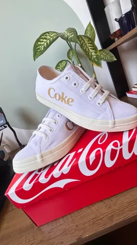 tênis coca cola newpoart canvas Feminino / Masculino branco