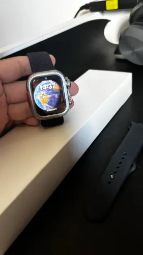 Relógio Apple series 8 45mm + Case de alumínio