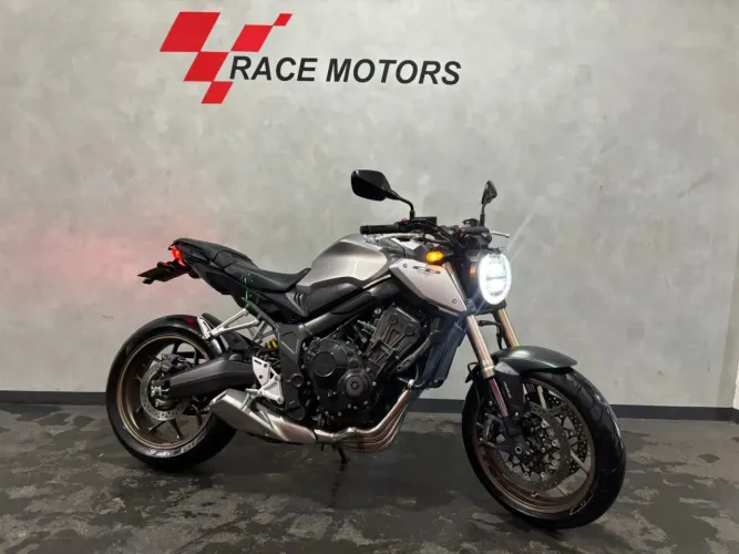 HONDA CB 650 R ABS CINZA 2020