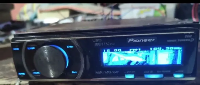 Aparelho de som Pioneer Golfinho - Item de colecionador