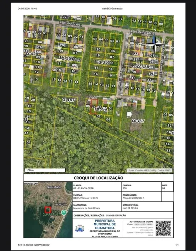 Terreno em guaratuba