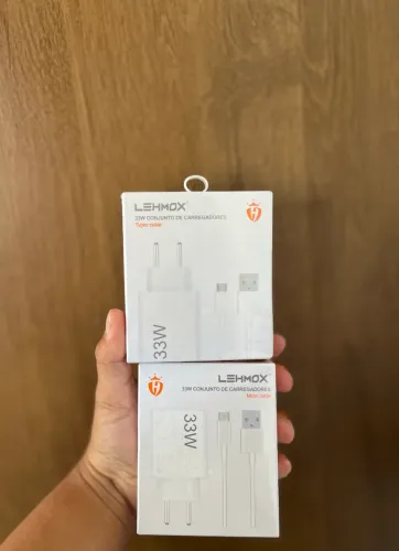 Carregador Xiaomi 33w tipo C - ENTREGA A DOMICÍLIO