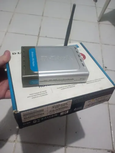 Roteador D-Link 150 Wireless na caixa  ( Apenas 3G )