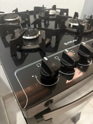 Vendo fogão top glass