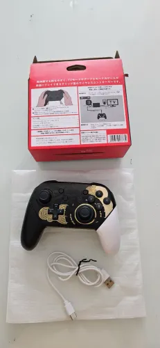CONTROLE NINTENDO SWITCH 1 E 2 ZELDA BLUETOOTH PC NOTE