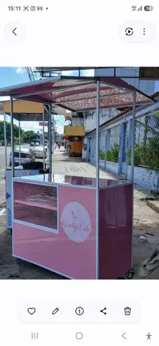 Carrinho para lanches