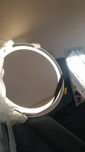 Espelho grande com iluminação de Led 