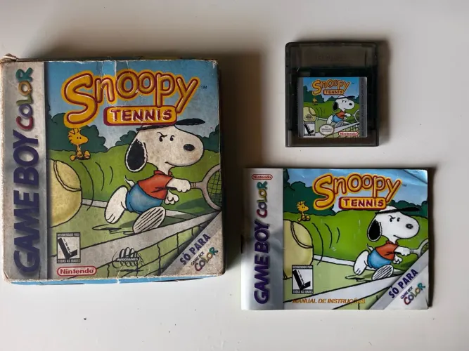 Snoopy Tennis - Game Boy Color