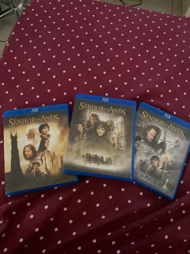 Senhor dos anéis trilogia blu ray