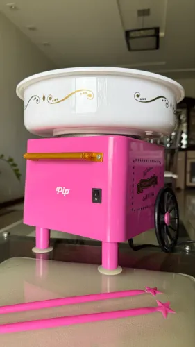 Máquina de algodão doce retrô importada