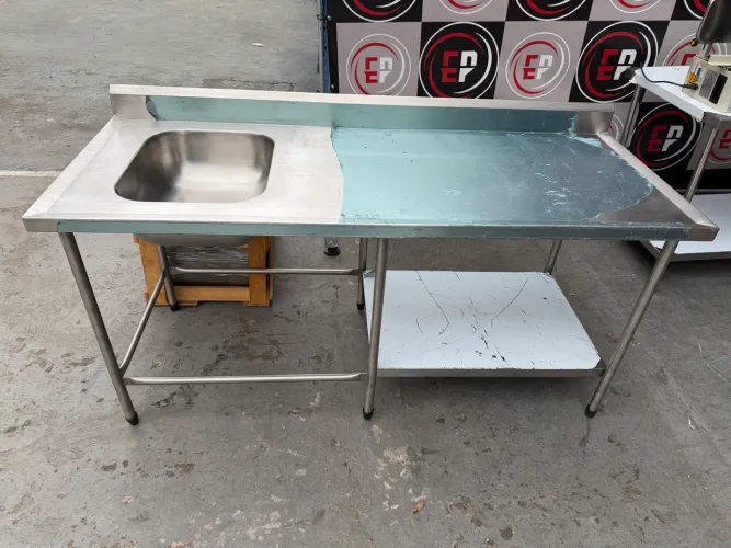 VENDO UMA PIA AÇO INOX 304 NOVA