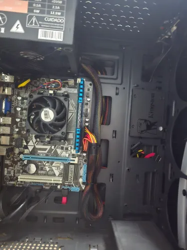 PC AMD 8GB RAM + HD 500 GB + FONTE 500W