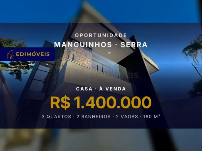 Exclusiva casa em Manguinhos: conforto e elegância a poucos minutos da cidade!