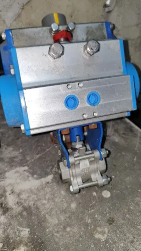 Válvula pneumática 1" e 1/2" - NOVA