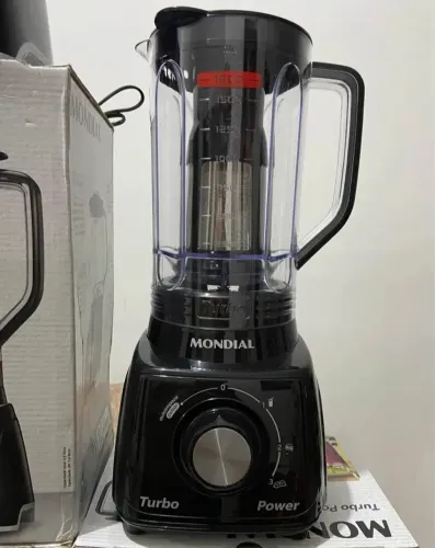 Liquidificador mondial turbo novo 