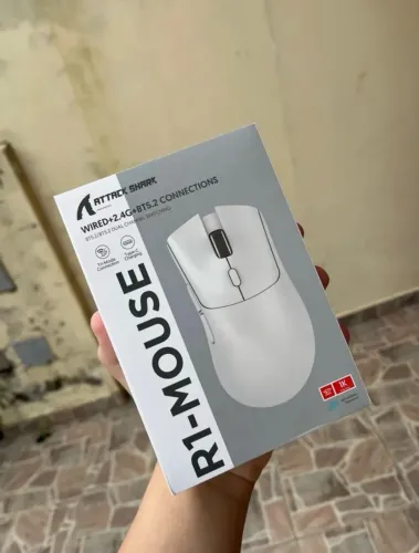 Mouse Sem Fio Gamer Attack Shark R1