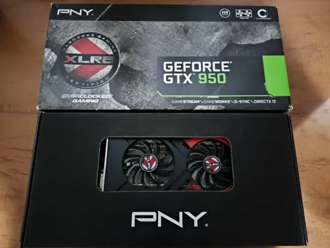 Placa PNY GTX950 2GB DDR5 em perfeito estado
