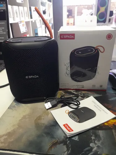Caixa de som Bluetooth portátil espada 10w ipx6 tws