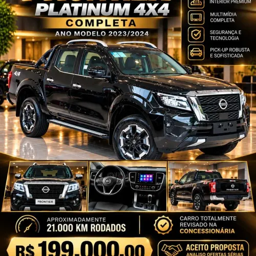 Nissan Frontier Plati. CD 2.3 Bi-TB Dies.aut. 2024