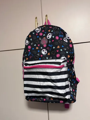 Mochila escolar panda