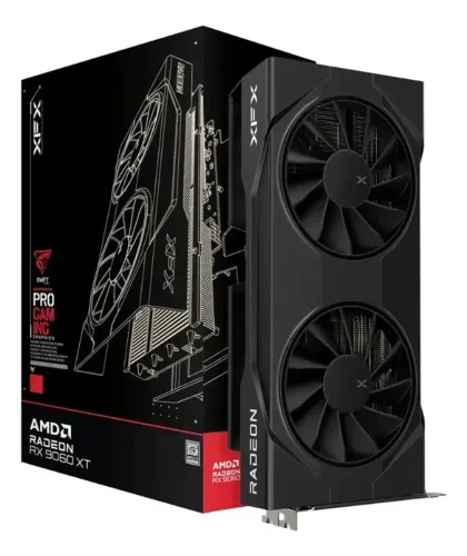 Rx 9060XT 16Gbs XFX Dual Fan [Com caixa - seminova]