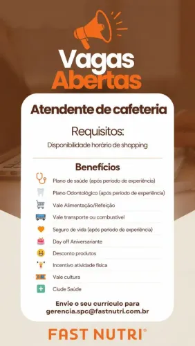 Vaga de Atendente