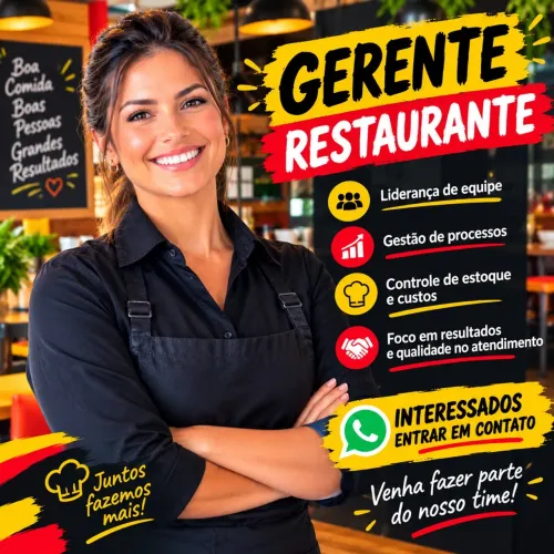 GERENTE RESTAURANTE JACAREPAGUA 