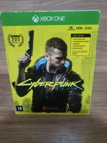 Cyberpunk 2077 Steelbook Valentinos Xbox One Mídia Física - Jogo Usado