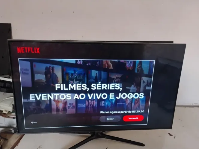 Tv borda infinita 4k "43" smartv