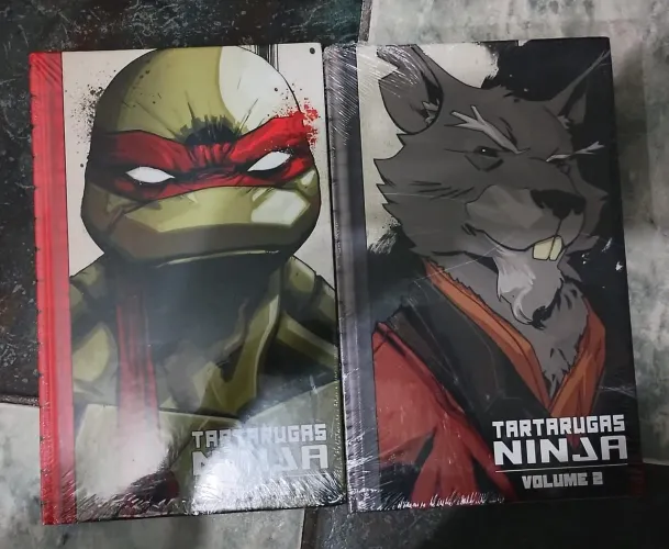 Tartarugas Ninja IDW PIPOCA E NANQUIM vol. 1,2 lacrados