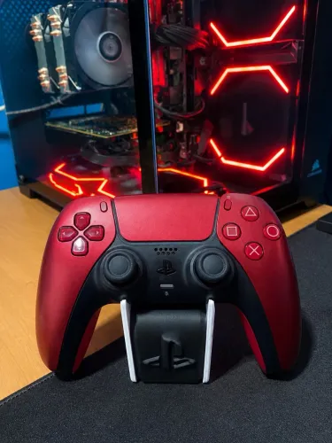 Controle PS5 Cosmic Red
