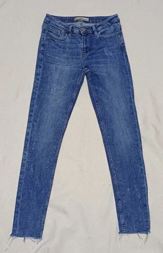 Calça Jeans Skinny Zara Tam 36