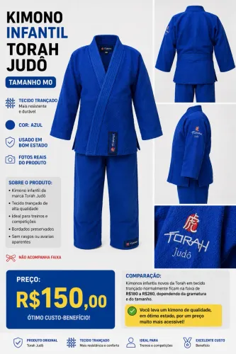 Kimono Torah Judo infantil