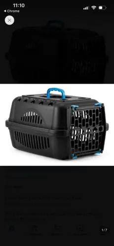 Caixa de transporte pra gato