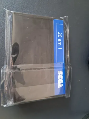 Cartucho master system 20 jogos R$ 100