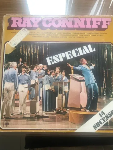 Disco de vinil do álbum Especial 14 Sucessos de Ray Conniff
