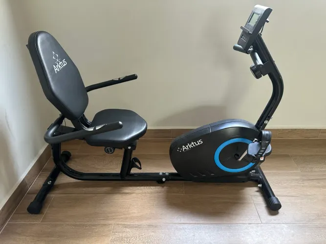 Bicicleta Ergométrica Magnética Aço Carbono Cor Preto Arktus