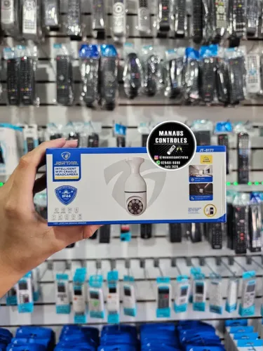 Câmera Wi-Fi lâmpada smart