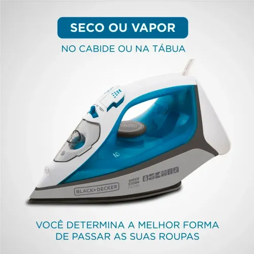 Ferro de passar Black Decker Speed Steam FX3060