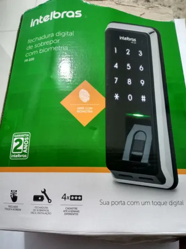 Fechadura eletrônica Intelbras FR220