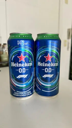 Lata heineken 0.0 Argentina F1