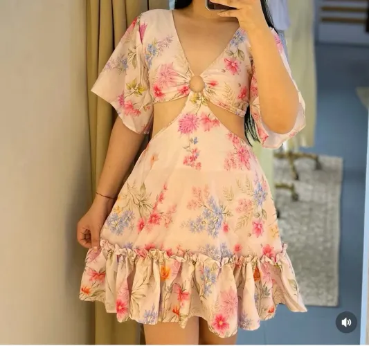 Vestido Floral - TAM U