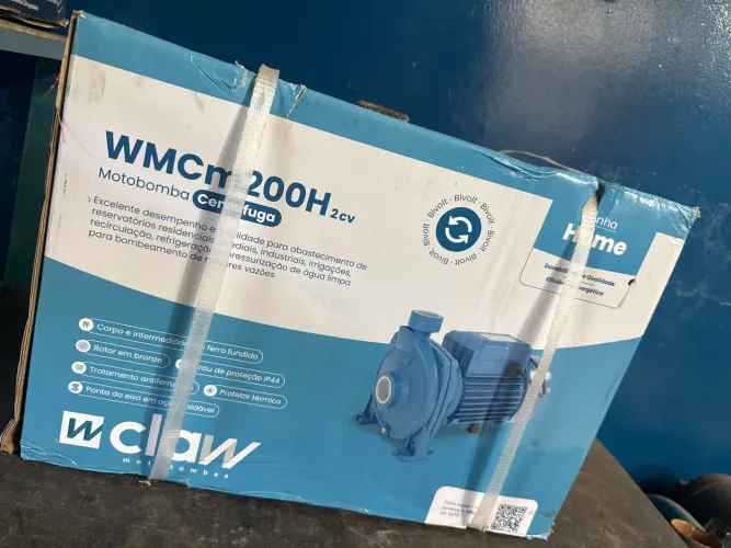 BOMBA CENTRÍFUGA WCLAW 2CV 110/220VOLTS. MONOFÁSICA