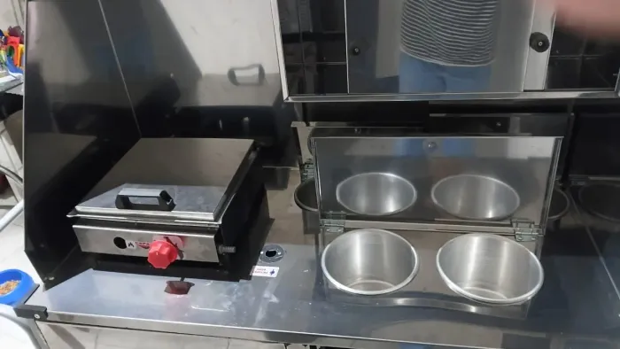 Carrinho de cachorro quente - Novo