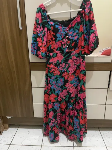Vestido Midi Renner Floral